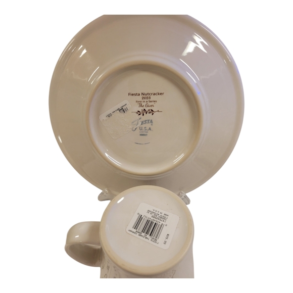 Fiesta Nutcracker Mug and Plate Set THE GIVER - Picture 5 of 7